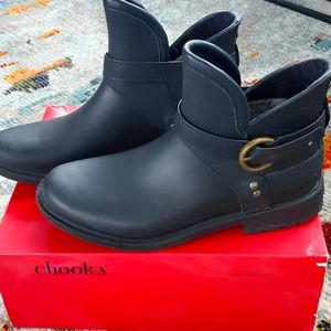 Chooka rain boots. GUC size 7 black.